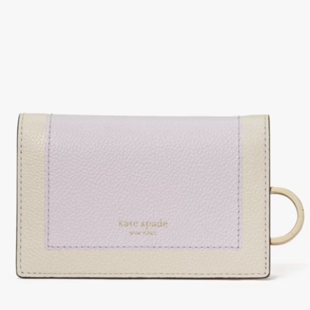 Kate Spade Margaux Small Keyring Wallet Lilac Moonlight